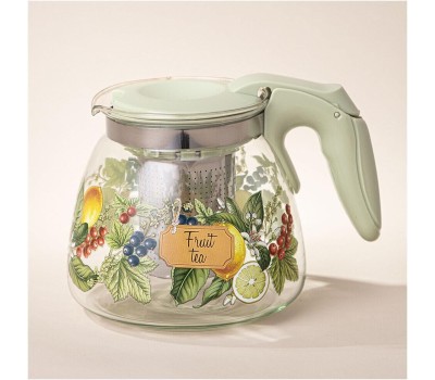 Чайник заварочный AGNESS 885-114 ФРУКТЫ 900мл