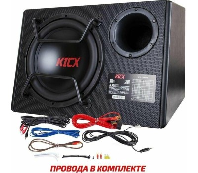Автосабвуфер KICX GT500BPA 500Вт активный (30см/12)