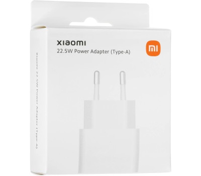 Сетевое зарядное устройство XIAOMI 22.5W Power Adapter (Type-A) EU (BHR7757EU)