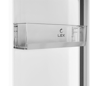 Холодильник двухкамерный LEX LSB530BLID WIND Total No Frost, Side by Side, инверторный черный/рисунок