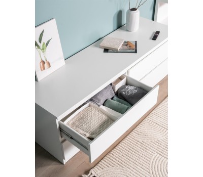 Корпусная мебель ГУД ЛАКК S00265 Варма 4Д комод 160х54х40 белый (2 пак.)