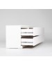 Корпусная мебель ГУД ЛАКК S00265 Варма 4Д комод 160х54х40 белый (2 пак.)