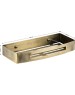 Аксессуары для ванной комнаты BRIMIX 5655-B Полочка литая, прямоугольная, одинарная, из нержавеющей стали, цвет БРОНЗА