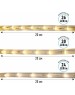 Лента светодиодная NEON-NIGHT Дюралайт LED трехжильный 230В 13мм 24 LED/м СИНИЙ свечение с динамикой модуль 4м бухта 100м Эконом