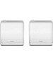 MERCUSYS Бесшовный Mesh роутер Halo H30G, Wi-Fi 5, AC1300, 2.4/5ГГц, 2 WAN/LAN, белый, 2 шт. в комплекте [halo h30g(2-pack)]
