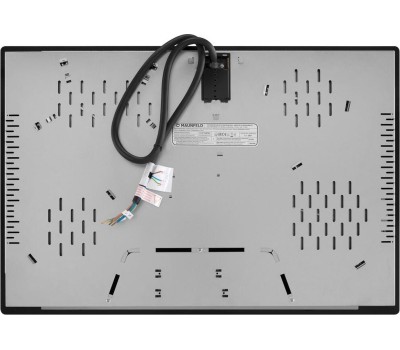 MAUNFELD Электрическая варочная поверхность CVCE774SMTBK, конфорок: 4 шт., стеклокерамика, независимая, черный