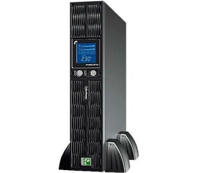 ИБП CYBERPOWER ИБП PR1000ELCDRT1U {Line-Interactive, 1000VA/670W USB/RS-232/EPO/SNMPslot (6 С13) 6В/9 Ач х 4}