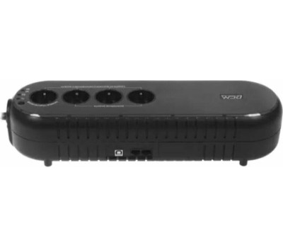 PowerCom WOW-1000U ИБП {OffLine, 1000VA/500W, Tower, 4xEURO, USB} (78235)