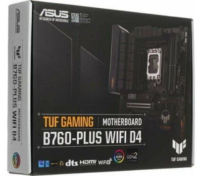 Материнская плата MSI Материнская плата B760 GAMING PLUS WIFI, Socket LGA 1700, Intel B760, ATX, Ret