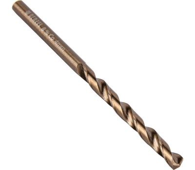 Сверло DENZEL Сверло по металлу, 4 мм, HSS Co-8%// 71427