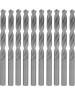 Сверло MATRIX Сверло по металлу, 8.5 мм, полированное, HSS, 10 шт, цилиндрический хвостовик 71585