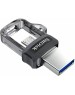 SANDISK Флешка Ultra Dual Drive USB 3.0-32GB. Цвет: серебристо-черный