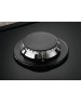 Варочная панель газовая ELECTROLUX Газовая варочная панель KGG75362K, 5 конфорок, закаленное стекло, черный