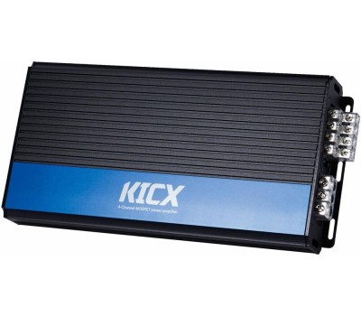 Автоусилитель KICX Усилитель автомобильный AP 120.4 ver.2, черный [2062101]