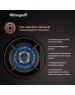 Варочная панель газовая WEISSGAUFF Газовая варочная панель HGG 451 BGh Nano, 3 конфорки, закаленное стекло, черный