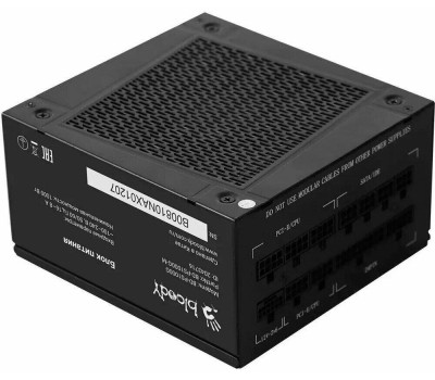 Блок питания BLOODY Блок питания BD-PS1250P, 1250Вт, 80 PLUS PLATINUM, 140мм, черный, retail [bd-ps1250p-m]
