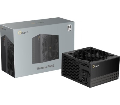 Блок питания OCYPUS Блок питания PSU Gamma P650 [P650-WD] 650W / APFC / TW capacitors / 80+