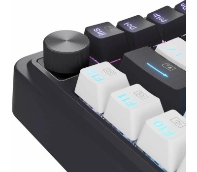 REDRAGON Клавиатура Ucal Pro, беспроводная, USB, Bluetooth/Радиоканал, механическая, черный/белый [72008]