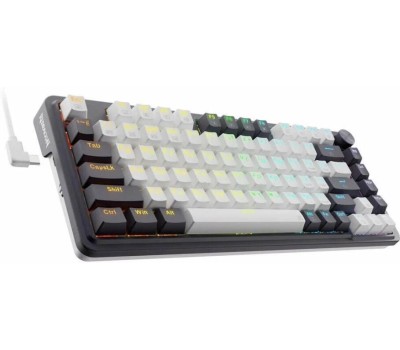 REDRAGON Клавиатура Ucal Pro, беспроводная, USB, Bluetooth/Радиоканал, механическая, черный/белый [72008]