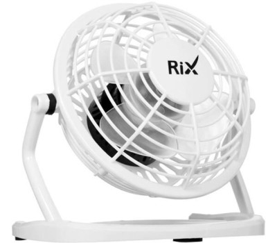 RIX RDF-1500USB (белый) Вентилятор бытовой настольный RDF-1500USB, цвет белый