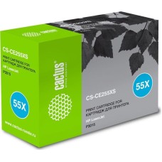 Картридж CACTUS CS-CE255XS черный (12500стр.) для HP LJ P3015