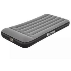 Кровать надувная BESTWAY Кровать надувная Twin Tritech 188 х 99 х 30 см, с подголовником, с встроенным насосом 220-240V, 67556 gray (130467)