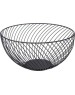 Корзина для фруктов AGNESS 917-118 черная 25,5*25,5*13см