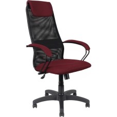 Кресло компьютерное ЯРКРЕСЛА Кр76 ТГ ПЛАСТ TW бордовая