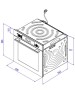 WEISSGAUFF Духовой шкаф EOV 29 PDBS, черный