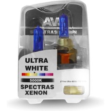 Лампа галогенная AVS SPECTRAS Xenon 5000K H15 12V 15/55W, комплект 2+2 (W5W) шт