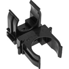 REXANT Крепеж-клипса для монтажного пистолета Ø 25 мм, черная (50 шт/уп)