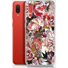 BORASCO Чехол (клип-кейс) ArtWorks, для Samsung Galaxy A02, прозрачный/рисунок [51364]