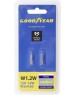 Лампа светодиодная GOODYEAR Автолампа GY W1.2W 12V 1.2W W2x4.6d (блистер: к-т 2шт)