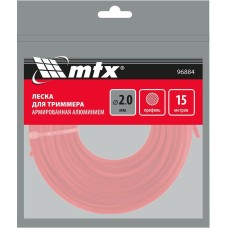 Леска для триммера MTX Леска для триммера круглая 1,3 мм х 15 м 96845