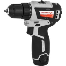 Дрель ИНТЕРСКОЛ Дрель-шуруповерт ДА-10/12В 38, 3Ач, с двумя аккумуляторами [757.3.2.46]