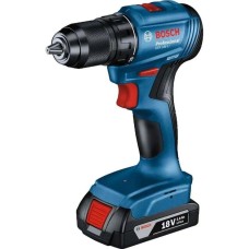Дрель-шуруповерт BOSCH Дрель-шуруповерт GSR 185-LI, 2Ач, с двумя аккумуляторами [06019k30f0]