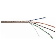 LANMASTER Кабель информационный TWT-5EUTP-XS/100 кат.5E UTP 4 пары 24AWG PVC внутренний 100м серый