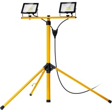 STAYER LED-MAX, 2 х 30 Вт, 6500 К, IP 65, 1.6 м, светодиодные прожекторы на штативе (56925-2-30)