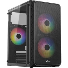 FORMULA Корпус Air Mesh G4 Plus AR черный без БП mATX 1xUSB2.0 1xUSB3.0 audio