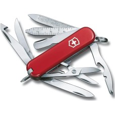 VICTORINOX Нож перочинный MiniChamp (0.6385) 58мм 18функц. красный карт.коробка