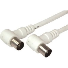 Коаксильный кабель REXANT (18-0112) TV PLUG-TV PLUG 1.5м угловой