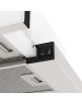 Встраиваемая вытяжка ELIKOR ИНТЕГРА GLASS 50Н-400-В2Д нерж/стекло бел (940978)