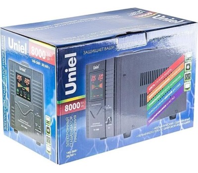 Стабилизатор UNIEL 03113 RS-1/8000 - 8,0 кВА.