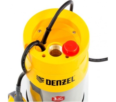 Дренажный насос DENZEL Погружной насос высокого давления PH1100, 1100Вт, подъем 40м, 5500 л/ч 97234