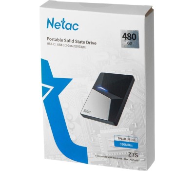 SSD накопитель NETAC 480Gb SSD Z7S (NT01Z7S-480G-32BK)