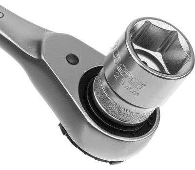 Наборы инструмента GROSS Набор торцевых головок, трещотка 120 зубьев, 41 предмет, 1/2