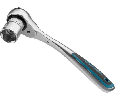 Наборы инструмента GROSS Набор торцевых головок, трещотка 120 зубьев, 41 предмет, 1/2