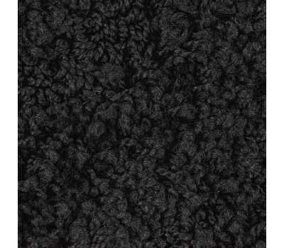 Коврик д/ванной комнаты САНАКС 00162 Коврик в ванную SHAGGY двойной ЧЁРНЫЙ 60х100 + 50х60 см 100% полиэстер