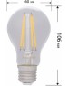 Лампа светодиодная REXANT (604-075) A60/9.5 Вт/1140 Лм/4000K/E27 диммируемая Груша, прозрачная колба