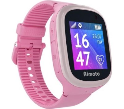 Детские умные часы AIMOTO START 2 с GPS розовые 9900201